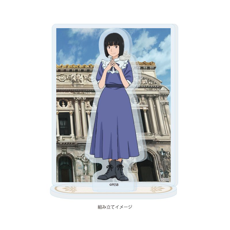 アクリルスタンドプレート パリに咲くエトワール 02 千鶴(公式イラスト) (Acrylic Stand Plate "Samurai Ballerina -L'etoile de Paris en fleur-" 02 Chizuru (Official Illustration))