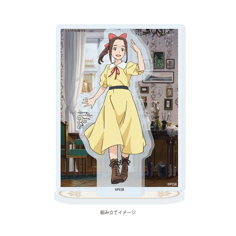 アクリルスタンドプレート パリに咲くエトワール 01 フジコ(公式イラスト) (Acrylic Stand Plate "Samurai Ballerina -L'etoile de Paris en fleur-" 01 Fujiko (Official Illustration))