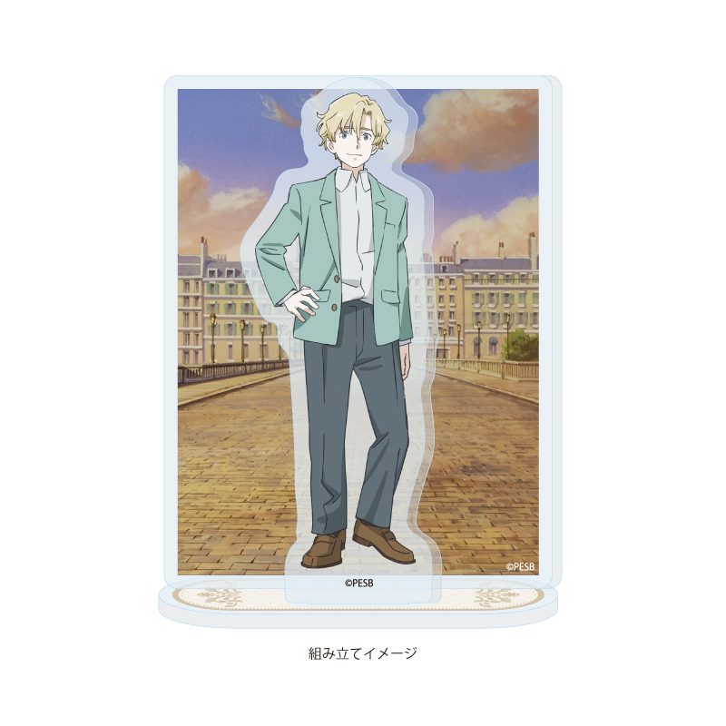 アクリルスタンドプレート パリに咲くエトワール 03 ルスラン(公式イラスト) (Acrylic Stand Plate "Samurai Ballerina -L'etoile de Paris en fleur-" 03 Rouslan (Official Illustration))