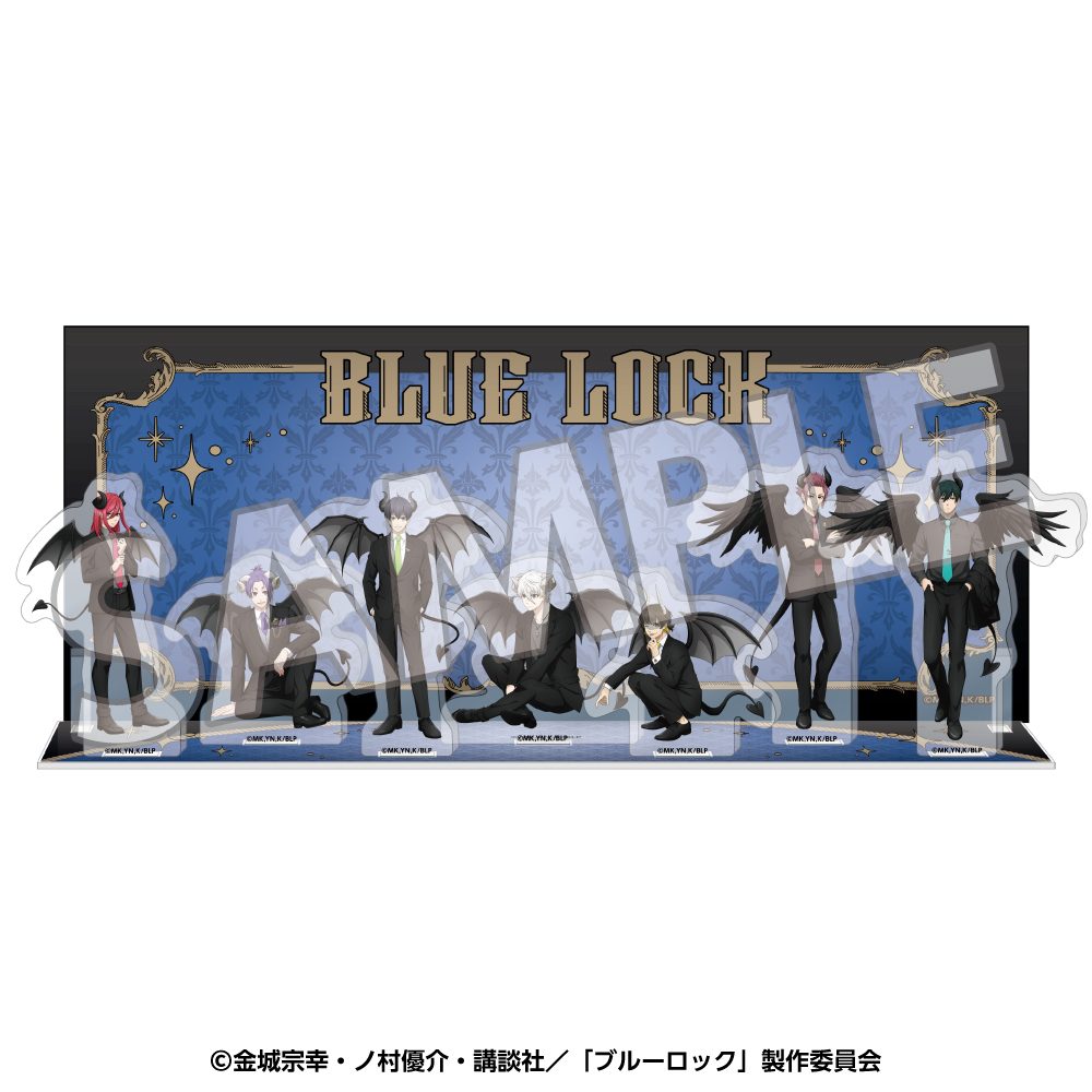 ブルーロック 背景カード付 アクリルジオラマスタンド メモリアル 七人の大罪人 ("Blue Lock" Acrylic Diorama Stand with Background Card Memorial Seven Deadly Sinners)