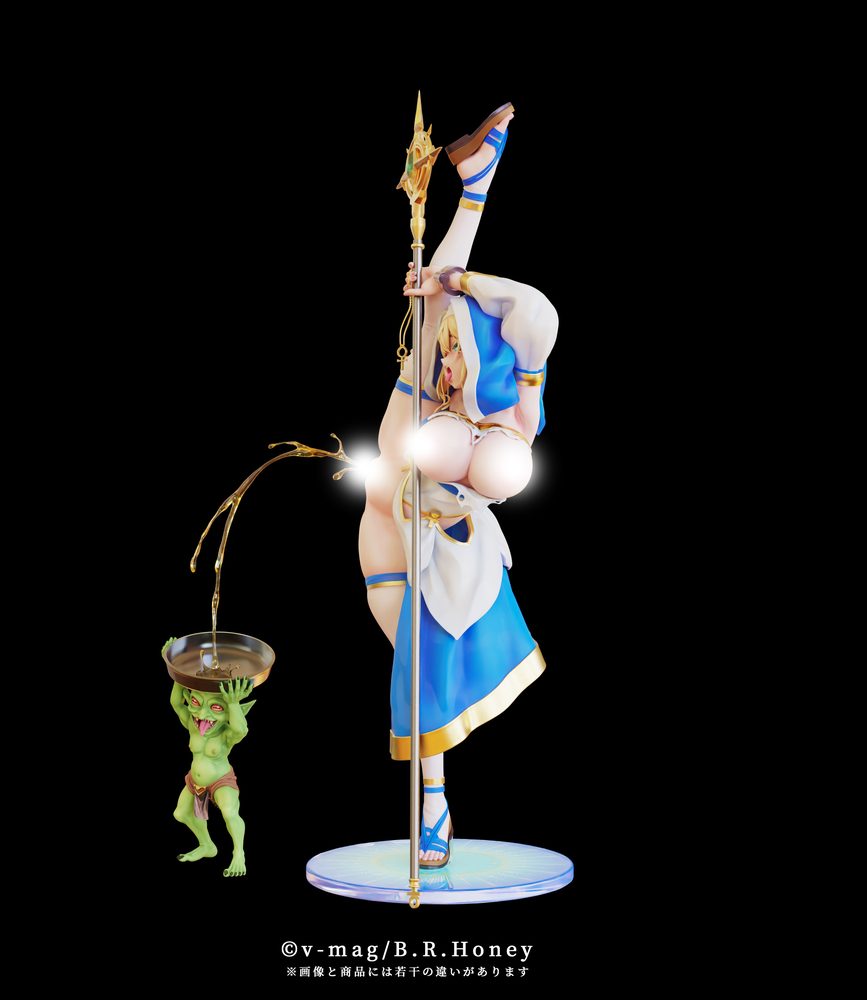 B.R. Honey. 聖女シャルロッテ 悪魔祓いのポーズ 1/6スケール塗装済完成品フィギュア 特典版 (B.R. HONEY. CHARLOTTE THE SAINTESS - EXORCISM POSE 1/6 SCALE FIGURE BONUS EDITION)