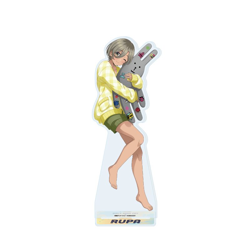 BIGアクリルスタンド ガールズバンドクライ×CRAFTHOLIC 05 ルパ(描き下ろしイラスト) (Big Acrylic Stand "Girls Band Cry" x Craftholic 05 Rupa (Original Illustration))