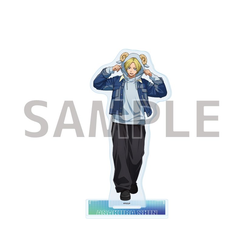 アクリルスタンド SAKAMOTO DAYS 76 朝倉シン 動物パーカーVer.(描き下ろしイラスト) (Acrylic Stand "Sakamoto Days" 76 Asakura Shin Animal Hoodie Ver. (Original Illustration))