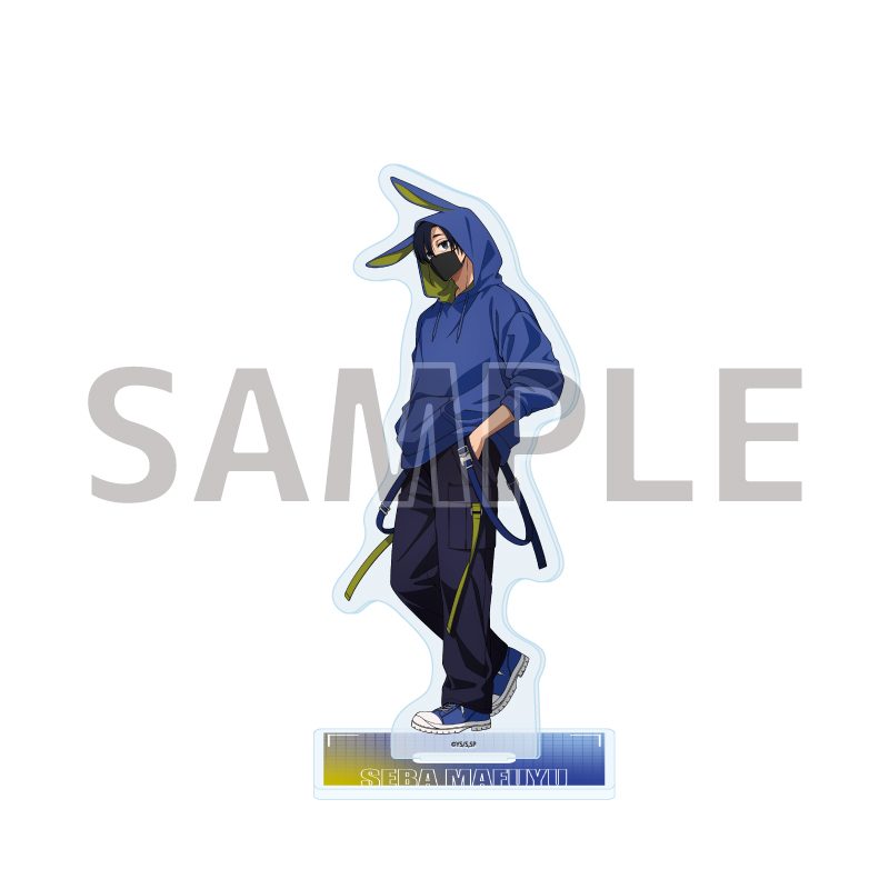 アクリルスタンド SAKAMOTO DAYS 79 勢羽真冬 動物パーカーVer.(描き下ろしイラスト) (Acrylic Stand "Sakamoto Days" 79 Seba Mafuyu Animal Hoodie Ver. (Original Illustration))