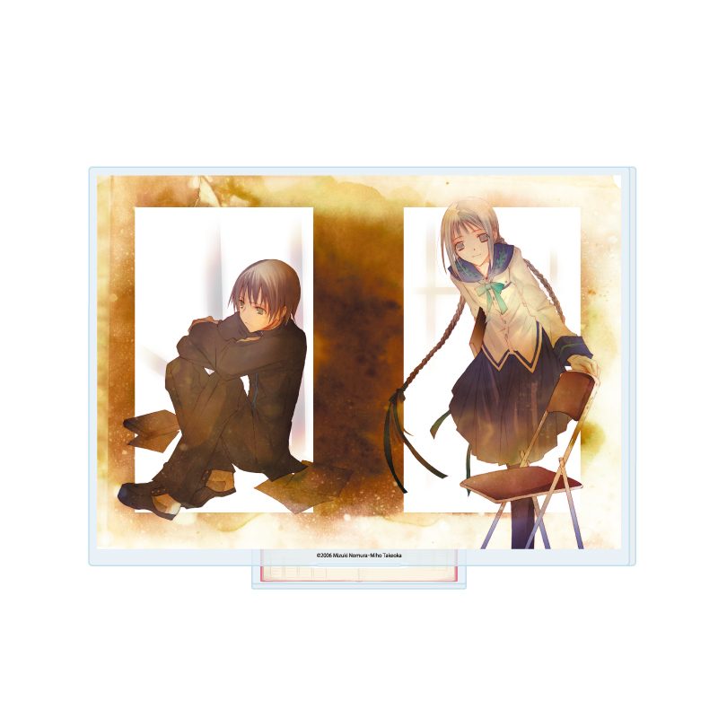 アクリルスタンド 文学少女シリーズ 02 天野遠子&井上心葉(公式イラスト) (Acrylic Stand "Bungaku Shoujo" Series 02 Amano Tooko & Inoue Konoha (Official Illustration))