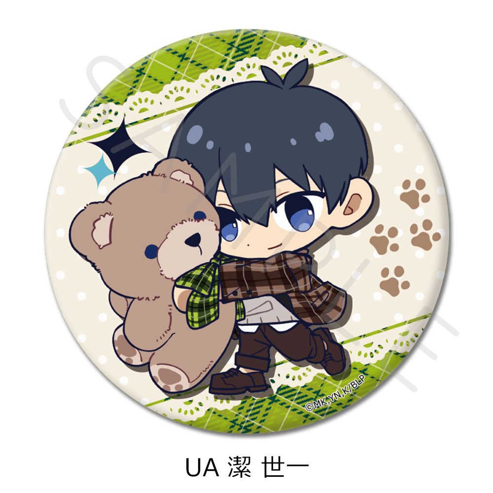 ブルーロック 第12弾 丸型缶バッジ(57mm) UA 潔世一 ("Blue Lock" Vol. 12 Round Can Badge (57mm) UA Isagi Yoichi)