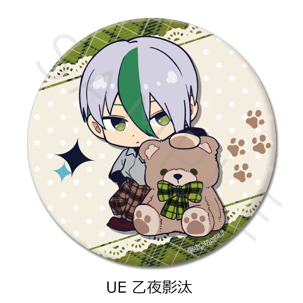 ブルーロック 第12弾 丸型缶バッジ(57mm) UE 乙夜影汰 ("Blue Lock" Vol. 12 Round Can Badge (57mm) UE Otoya Eita)