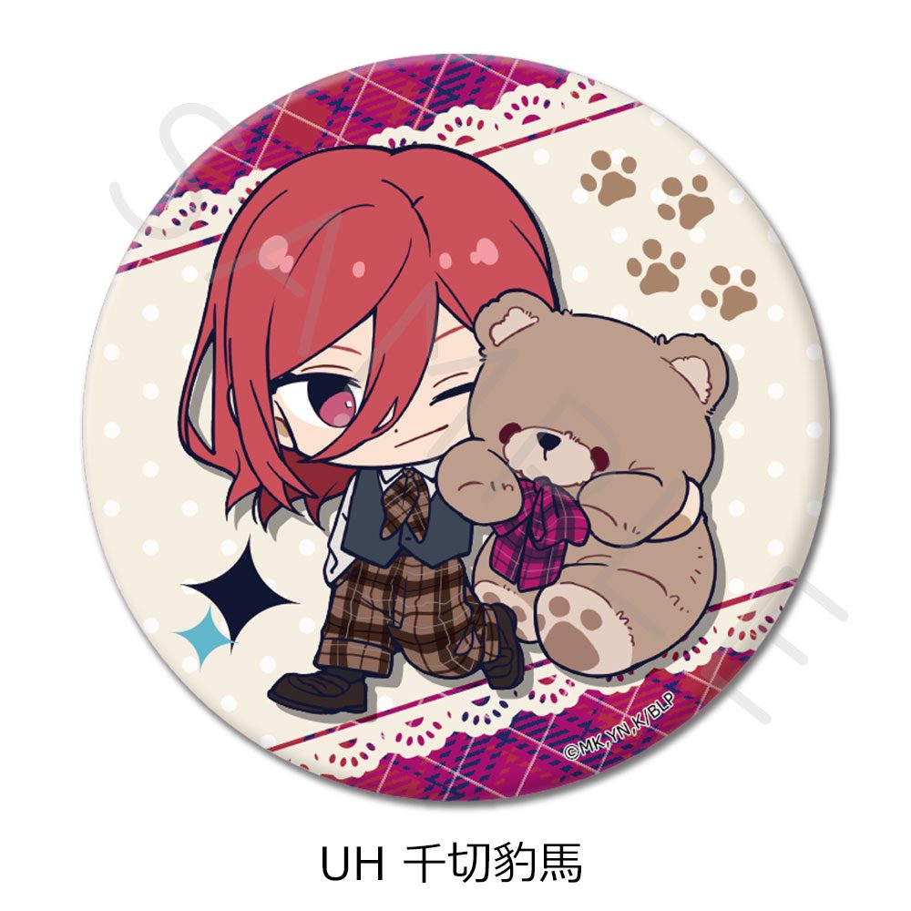 ブルーロック 第12弾 丸型缶バッジ(57mm) UH 千切豹馬 ("Blue Lock" Vol. 12 Round Can Badge (57mm) UH Chigiri Hyoma)