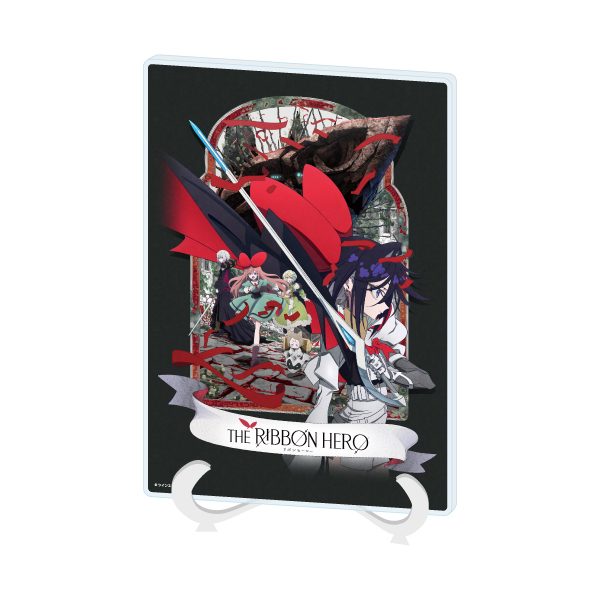 アクリルアートボード A5サイズ THE RIBBON HERO リボンヒーロー 02 メインビジュアル(公式イラスト) (Acrylic Art Board A5 Size "THE RIBBON HERO" 02 Main Visual (Official Illustration))