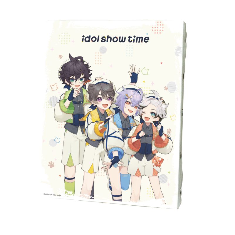 キャンバスボード idol show time 02 集合デザインB(公式イラスト) (Canvas Board "Idol Show Time" 02 Group Design B (Official Illustration))