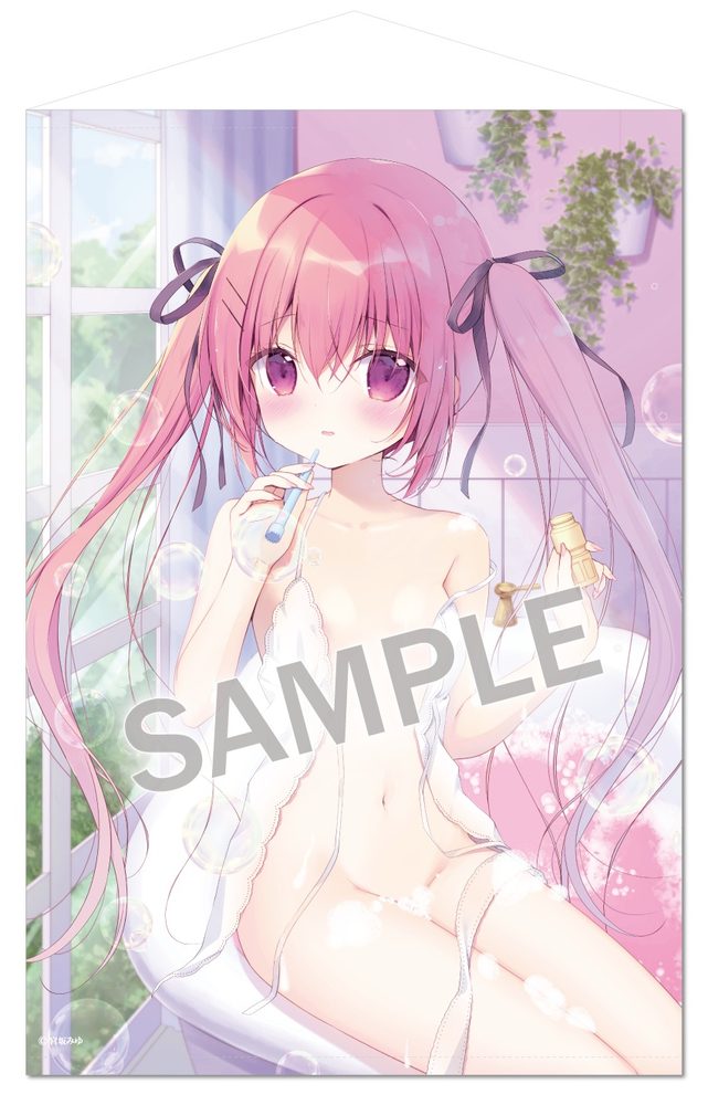 宮坂みゆ B1タペストリー Bubbly Bath Timeりらちゃん Extra Edition (Miyu Miyasaka B1 Tapesty Bubbly Bath Time Rira-chan Extra Edition)