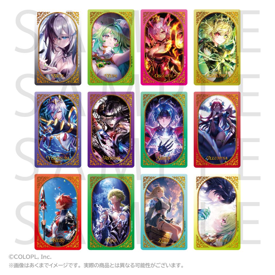 白猫プロジェクト NEW WORLD'S トレーディングアクリルカード(覚醒フォトVer.)B ("White Cat Project NEW WORLD'S" Trading Acrylic Card (Awakening Photo Ver.) B)