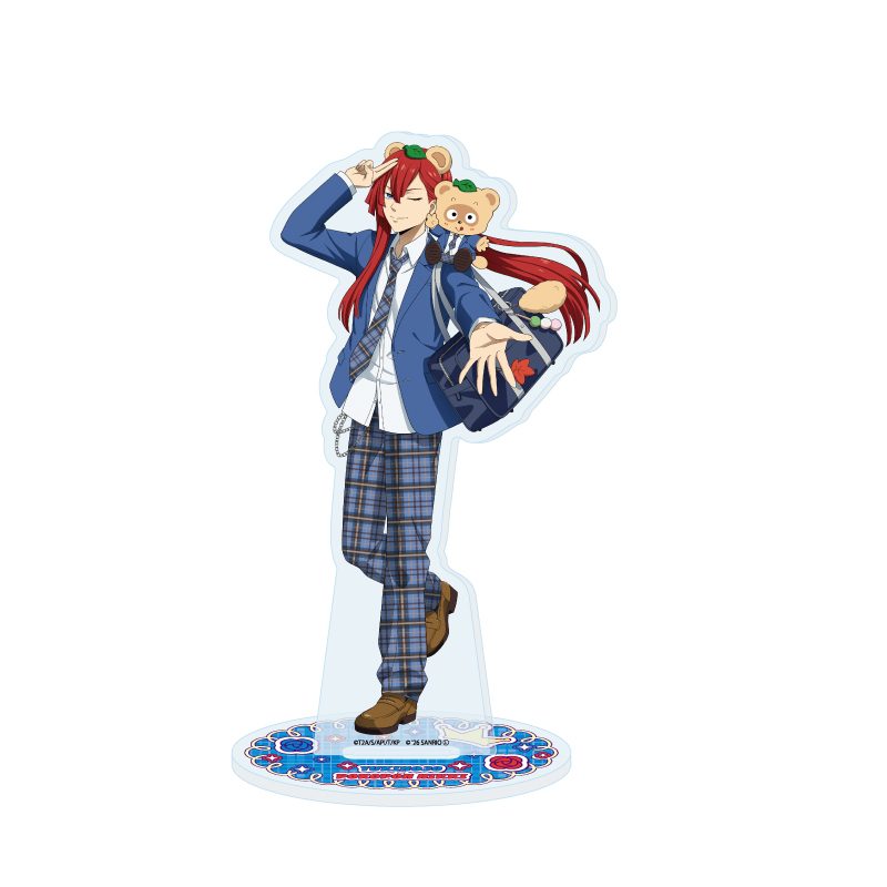 アクリルスタンド KING OF PRISM 10th ANNIVERSARY×サンリオキャラクターズ 12 太刀花ユキノジョウ×ぽこぽん日記 (Acrylic Stand "King of Prism" 10th ANNIVERSARY x Sanrio Characters 12 Tachibana Yukinojo x Pokopon Nikki)