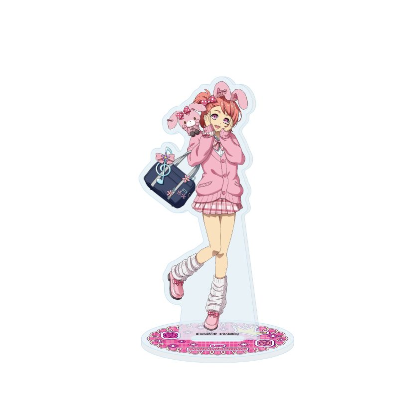 アクリルスタンド KING OF PRISM 10th ANNIVERSARY×サンリオキャラクターズ 16 西園寺レオ×ぼんぼんりぼん (Acrylic Stand "King of Prism" 10th ANNIVERSARY x Sanrio Characters 16 Saionji Leo x BonBon Ribbon)