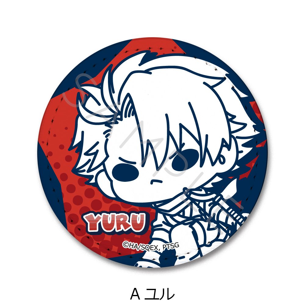 黄泉のツガイ レザーバッジ A ユル ("Daemons of the Shadow Realm" Leather Badge A Yuru)