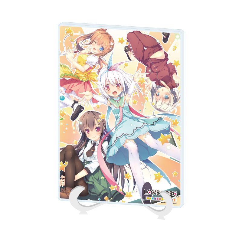 アクリルアートボード A5サイズ ALcot/ALcotハニカムシリーズ 04 LOVEREC.(公式イラスト) (Acrylic Art Board A5 Size ALcot/ALcot Honey Comb Series 04 LOVEREC. (Official Illustration))