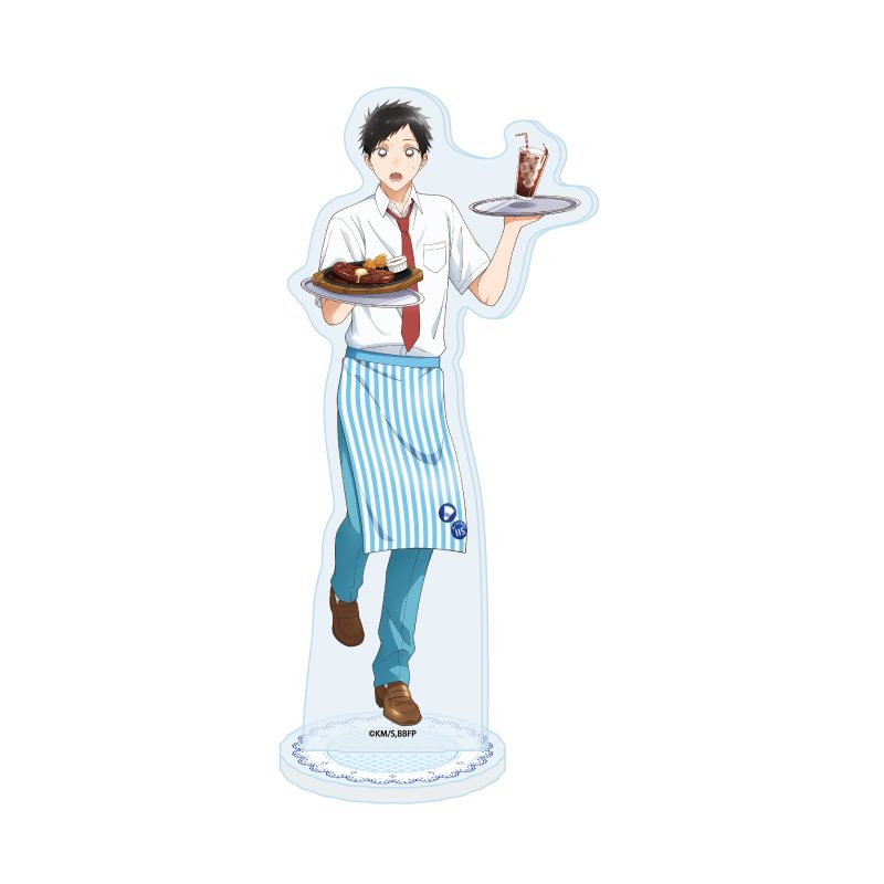 アクリルスタンド アオのハコ 06 猪股大喜 エプロンVer.(描き下ろしイラスト) (Acrylic Stand "Blue Box" 06 Inomata Taiki Apron Ver. (Original Illustration))