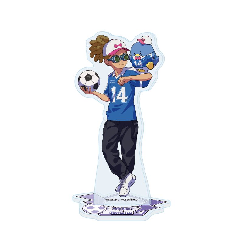 アクリルスタンド イナズマイレブン×サンリオキャラクターズ 03鬼道有人×タキシードサム(コラボイラスト) (Acrylic Stand "Inazuma Eleven" x Sanrio Characters 03 Kido Yuto x Tuxedosam (Collaboration Illustration))