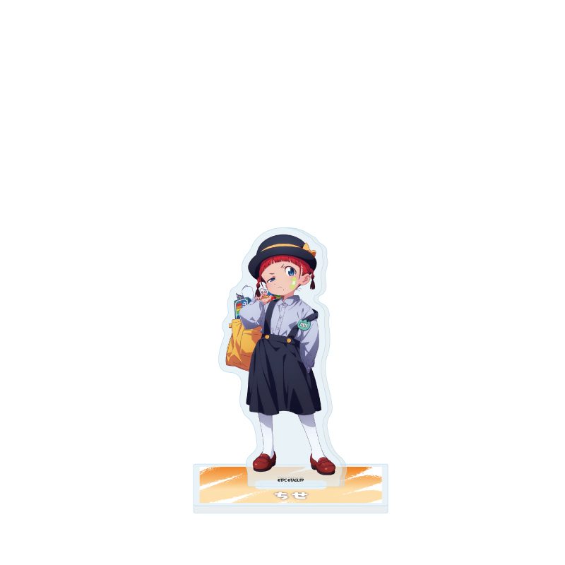 アクリルスタンド グリッドマン ユニバース 58 飛鳥川ちせ たいむすりっぷVer.(描き下ろしイラスト) (Acrylic Stand "GRIDMAN UNIVERSE" 58 Asukagawa Chise Time Slip Ver. (Original Illustration))