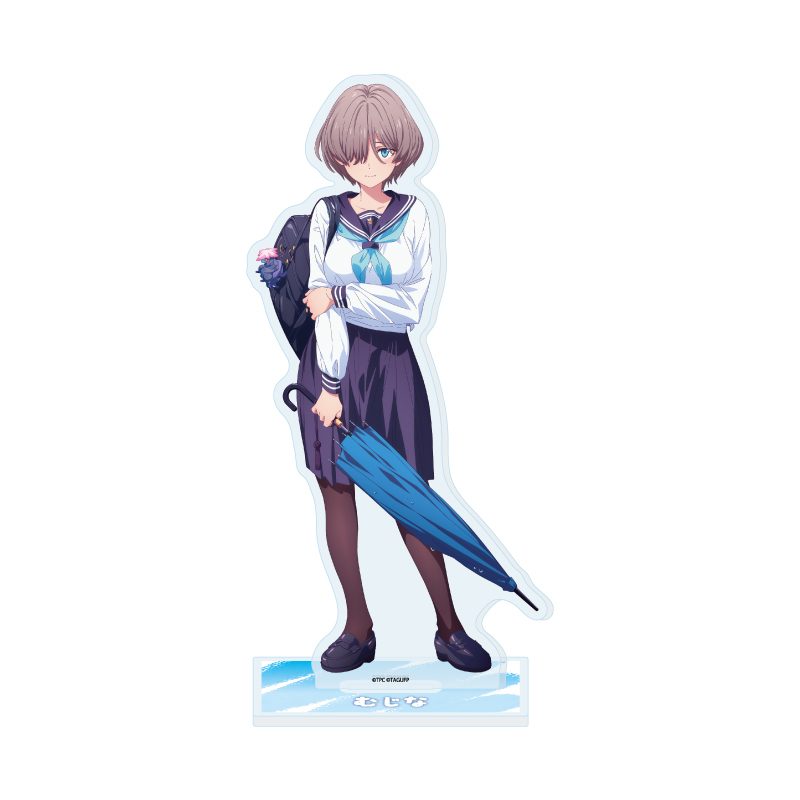 アクリルスタンド グリッドマン ユニバース 59 ムジナ たいむすりっぷVer.(描き下ろしイラスト) (Acrylic Stand "GRIDMAN UNIVERSE" 59 Mujina Time Slip Ver. (Original Illustration))
