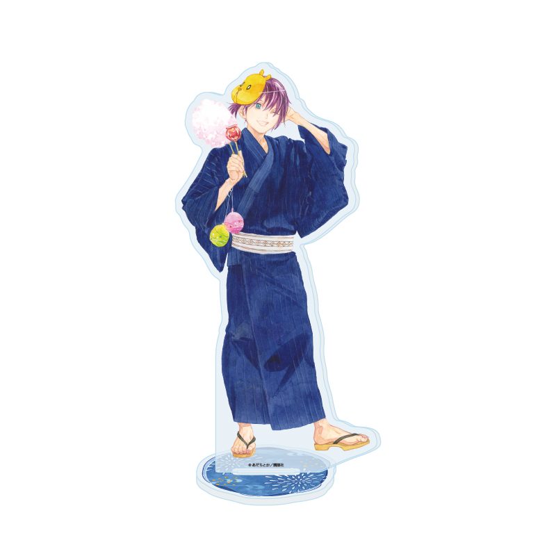 アクリルスタンド ノラガミ 18 夜ト 浴衣Ver.(描き下ろしイラスト) (Acrylic Stand "Noragami" 18 Yato Yukata Ver. (Original Illustration))