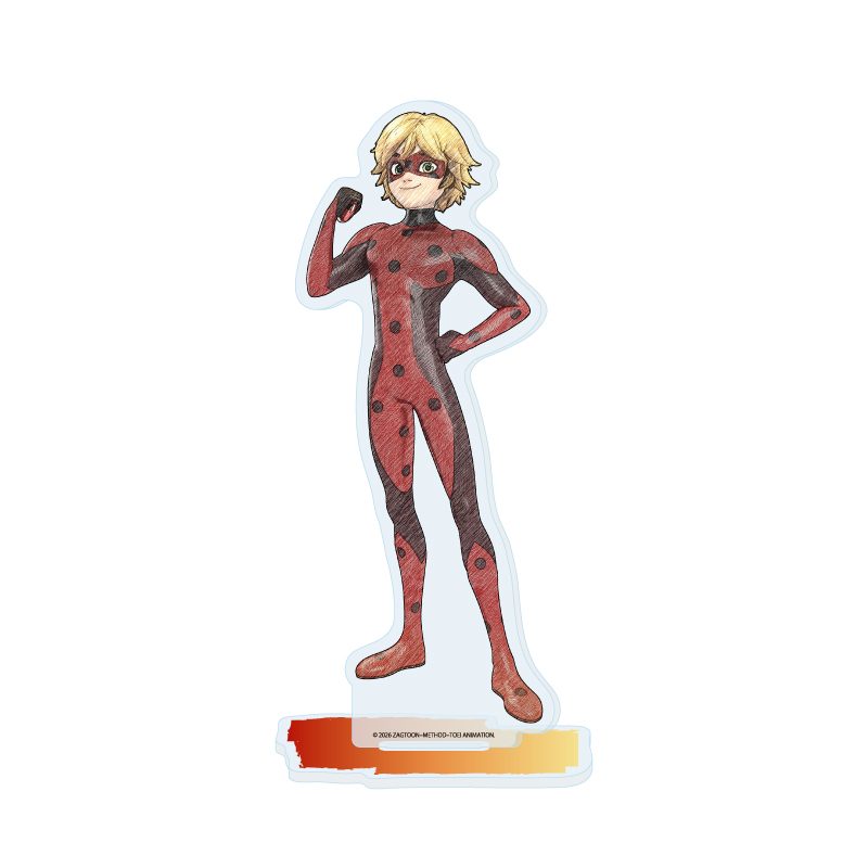 アクリルスタンド ミラキュラス レディバグ&シャノワール 07 ミスターバグ(グラフアートスケッチイラスト) (Acrylic Stand "Miraculous: Tales of Ladybug & Cat Noir" 07 Mister Bug (Graff Art Sketch Illustration))