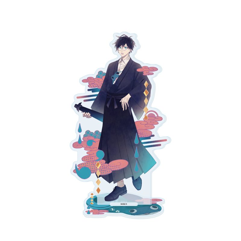 アクリルスタンド 古書店街の橋姫 々 01 玉森 長雨Ver.(描き下ろしイラスト) (Acrylic Stand "Hashihime of the Old Book Town append" 01 Tamamori Continuous Rain Ver. (Original Illustration))
