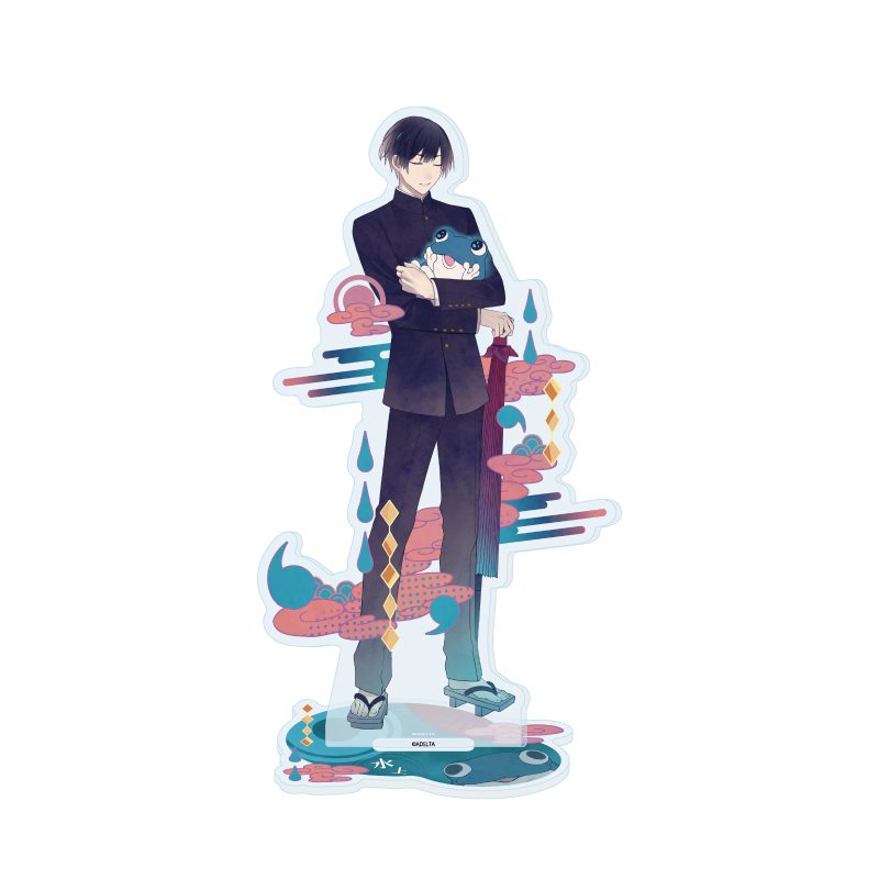 アクリルスタンド 古書店街の橋姫 々 02 水上 長雨Ver.(描き下ろしイラスト) (Acrylic Stand "Hashihime of the Old Book Town append" 02 Minakami Continuous Rain Ver. (Original Illustration))