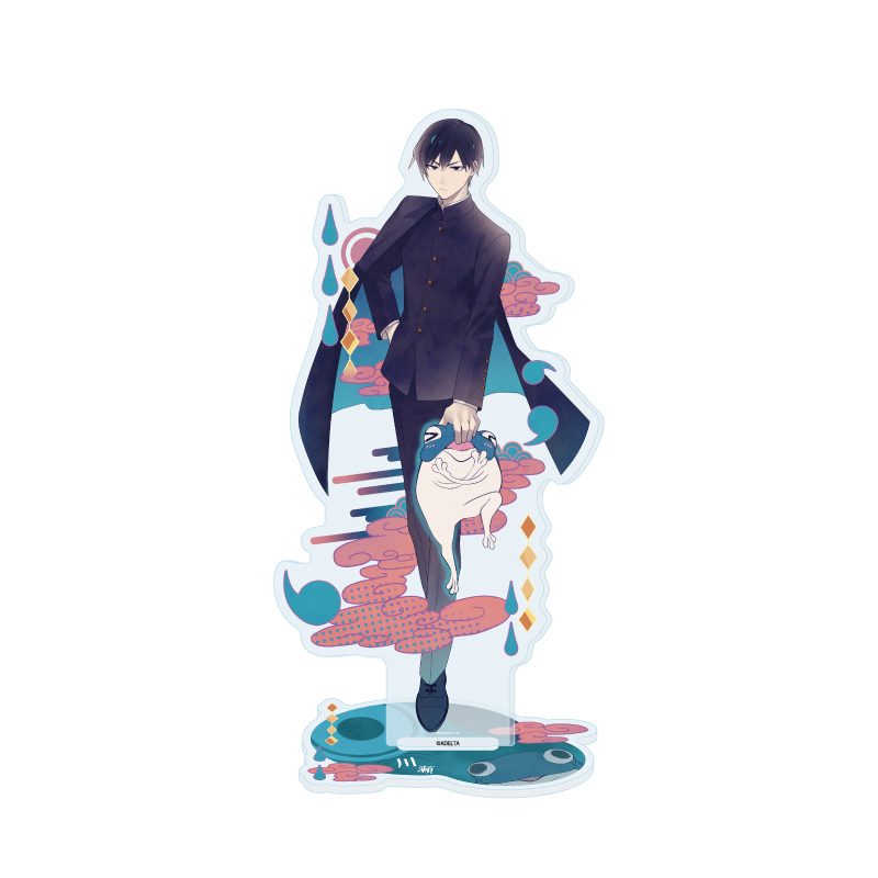 アクリルスタンド 古書店街の橋姫 々 03 川瀬 長雨Ver.(描き下ろしイラスト) (Acrylic Stand "Hashihime of the Old Book Town append" 03 Kawase Continuous Rain Ver. (Original Illustration))