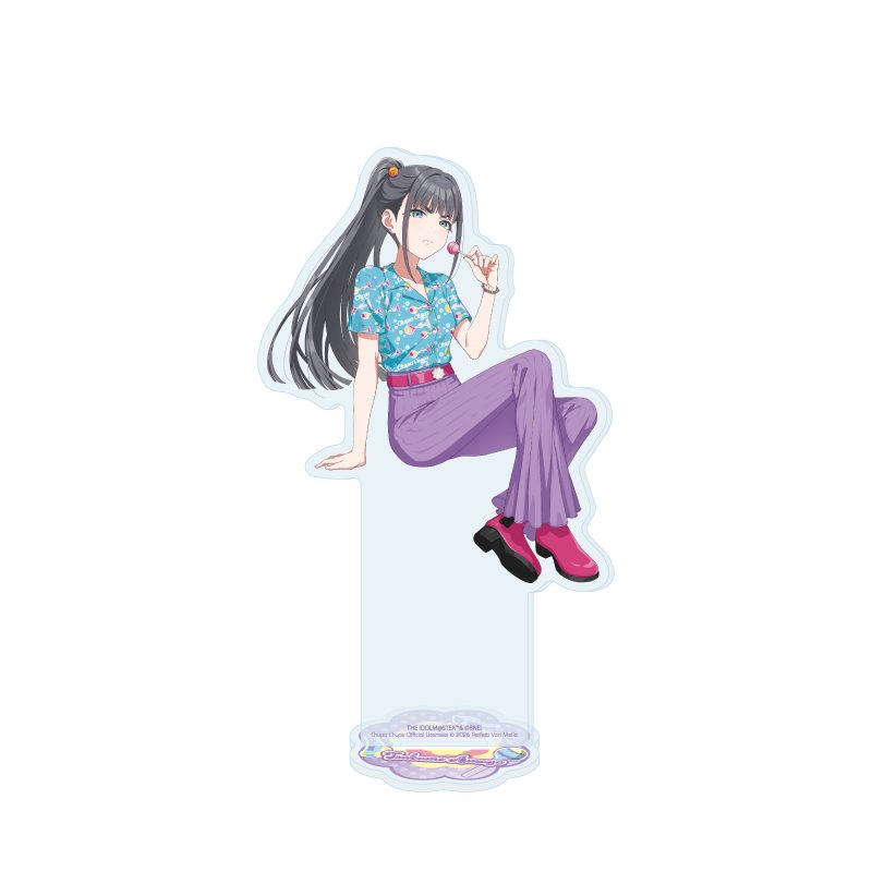アクリルスタンド 学園アイドルマスター×チュッパチャプス 04 雨夜燕(描き下ろしイラスト) (Acrylic Stand "Gakuen Idolmaster" x Chupa Chups 04 Amaya Tsubame (Original Illustration))