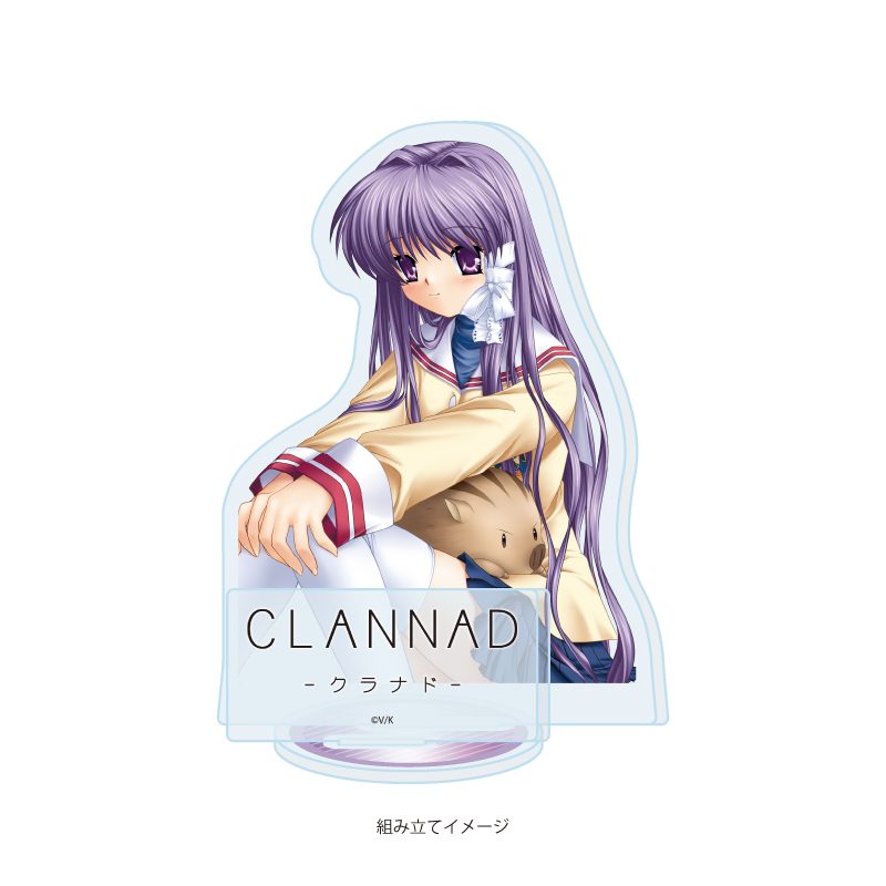 アクリルスタンドプレート CLANNAD-クラナド- 02 藤林杏(公式イラスト) (Acrylic Stand Plate "CLANNAD" 02 Fujibayashi Kyou (Official Illustration))