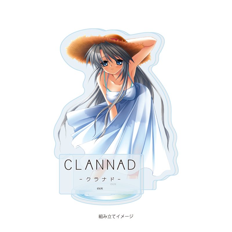 アクリルスタンドプレート CLANNAD-クラナド- 04 坂上智代(公式イラスト) (Acrylic Stand Plate "CLANNAD" 04 Sakagami Tomoyo (Official Illustration))