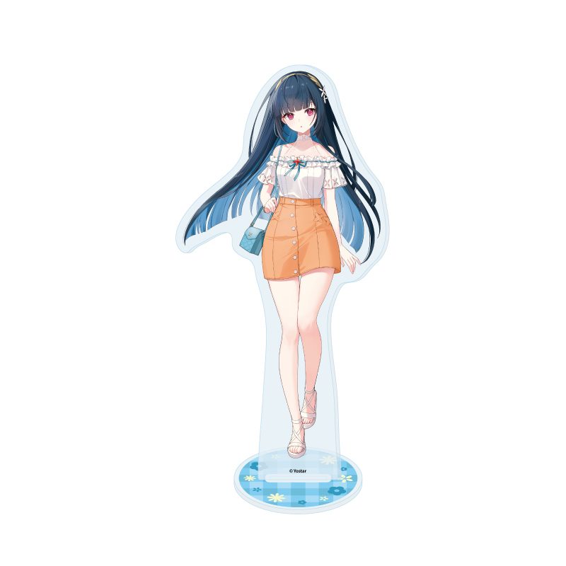 アクリルスタンド ステラソラ 04 ナツカ 夏私服Ver.(描き下ろしイラスト) (Acrylic Stand "Stella Sora" 04 Nazuka Summer Casual Outfit Ver. (Original Illustration))