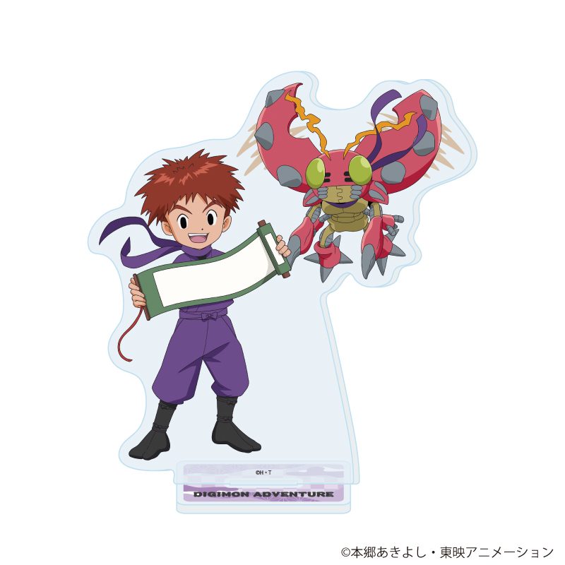 アクリルスタンド デジモンアドベンチャー 28 泉光子郎&テントモン 忍者Ver.(描き下ろしイラスト) (Acrylic Stand "Digimon Adventure" 28 Izumi Koshiro & Tentomon Ninja Ver. (Original Illustration))