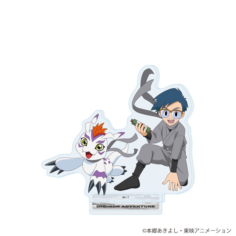 アクリルスタンド デジモンアドベンチャー 30 城戸丈&ゴマモン 忍者Ver.(描き下ろしイラスト) (Acrylic Stand "Digimon Adventure" 30 Kido Joe & Gomamon Ninja Ver. (Original Illustration))