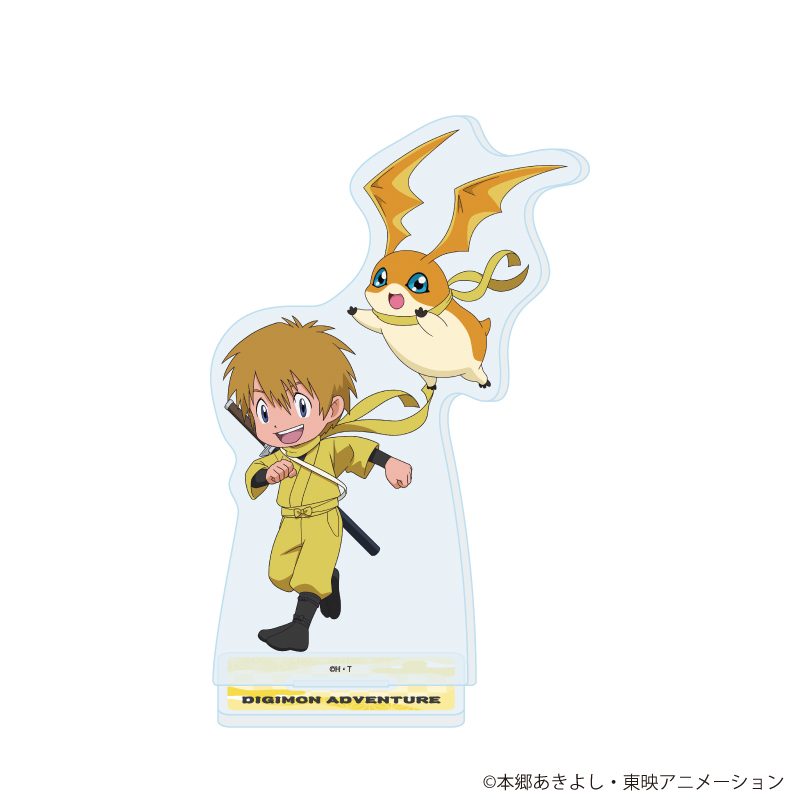 アクリルスタンド デジモンアドベンチャー 31 高石タケル&パタモン 忍者Ver.(描き下ろしイラスト) (Acrylic Stand "Digimon Adventure" 31 Takaishi Takeru & Patamon Ninja Ver. (Original Illustration))