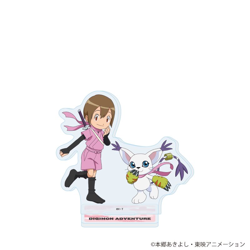 アクリルスタンド デジモンアドベンチャー 32 八神ヒカリ&テイルモン 忍者Ver.(描き下ろしイラスト) (Acrylic Stand "Digimon Adventure" 32 Yagami Hikari & Tailmon Ninja Ver. (Original Illustration))