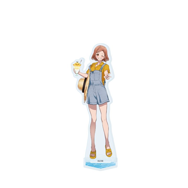 アクリルスタンド プルガトリウムの夜 デストルドーの使者 03 古鳥ヒナノ 夏カフェVer.(描き下ろしイラスト) (Acrylic Stand "Night of Purgatorium" "Messenger of Destrudo" 03 Kotori Hinano Summer Cafe Ver. (Original Illustration))