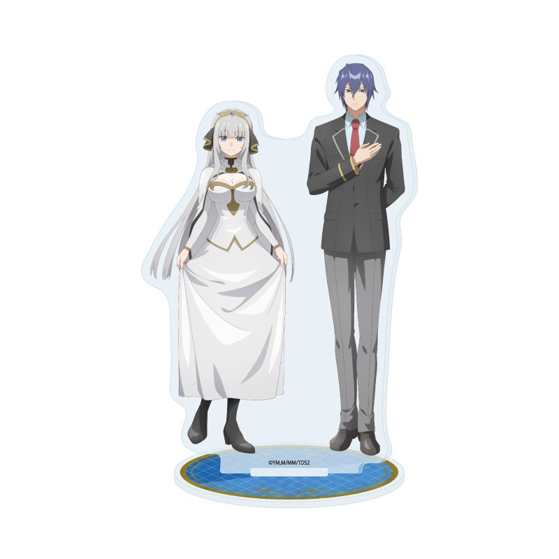 アクリルスタンド 乙女ゲー世界はモブに厳しい世界です2 03 ユリウス&ミレーヌ(公式イラスト) (Acrylic Stand "Trapped in a Dating Sim: The World of Otome Games is Tough for Mobs Season 2" 03 Julius & Mylene (Official Illustration))