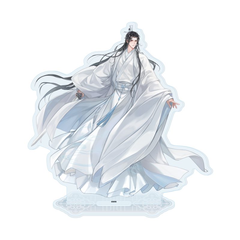 アクリルスタンド 大河幻想ラジオドラマ 魔道祖師 14 藍忘機 シャボン玉Ver.(描き下ろしイラスト) (Acrylic Stand "Japanese Audio Drama The Master of Diabolism" 14 Lan Wangji Soap Bubble Ver. (Original Illustration))