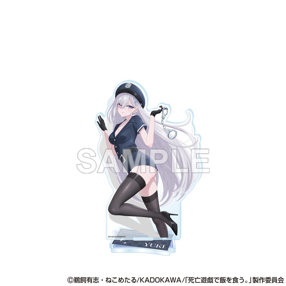 死亡遊戯で飯を食う。 アクリルスタンドフィギュア 幽鬼(ポリス) ("Playing Death Games to Put Food on the Table" Acrylic Stand Figure Yuki (Police))