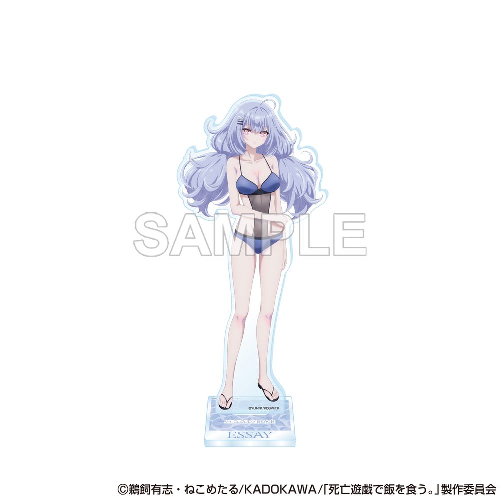 死亡遊戯で飯を食う。 アクリルスタンドフィギュア 永世(CLOUDY BEACH) ("Playing Death Games to Put Food on the Table" Acrylic Stand Figure Essay (Cloudy Beach))