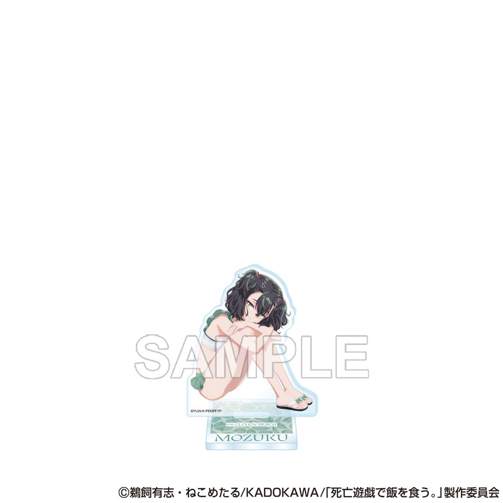 死亡遊戯で飯を食う。 アクリルスタンドフィギュア 海雲(CLOUDY BEACH) ("Playing Death Games to Put Food on the Table" Acrylic Stand Figure Mozuku (Cloudy Beach))