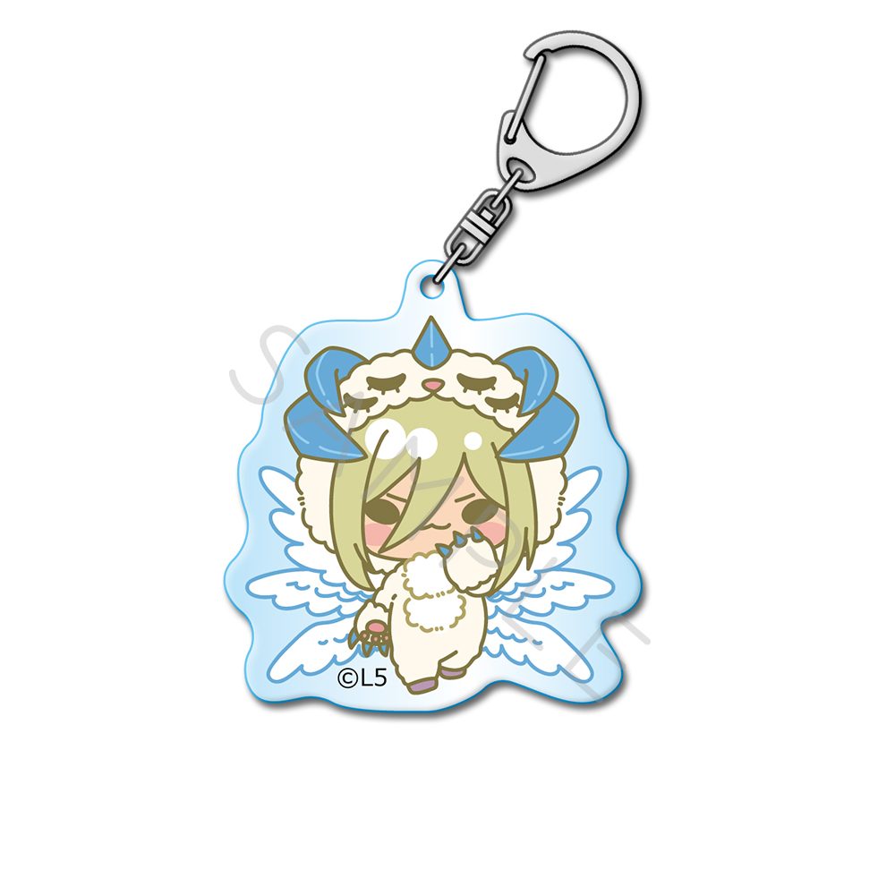イナズマイレブン 英雄たちのヴィクトリーロード アクリルキーホルダー M-SH アフロディ ("Inazuma Eleven: Victory Road" Acrylic Key Chain M-SH Aphrodi)