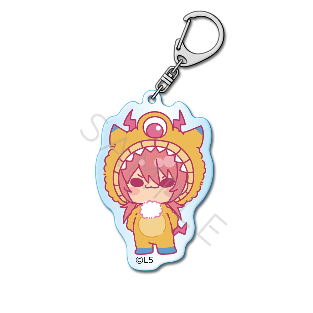 イナズマイレブン 英雄たちのヴィクトリーロード アクリルキーホルダー M-SL 霧野蘭丸 ("Inazuma Eleven: Victory Road" Acrylic Key Chain M-SL Kirino Ranmaru)