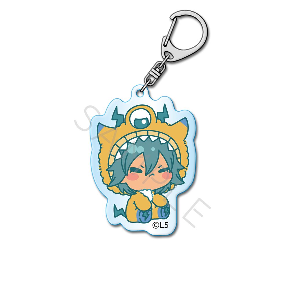 イナズマイレブン 英雄たちのヴィクトリーロード アクリルキーホルダー M-SM 狩屋マサキ ("Inazuma Eleven: Victory Road" Acrylic Key Chain M-SM Kariya Masaki)