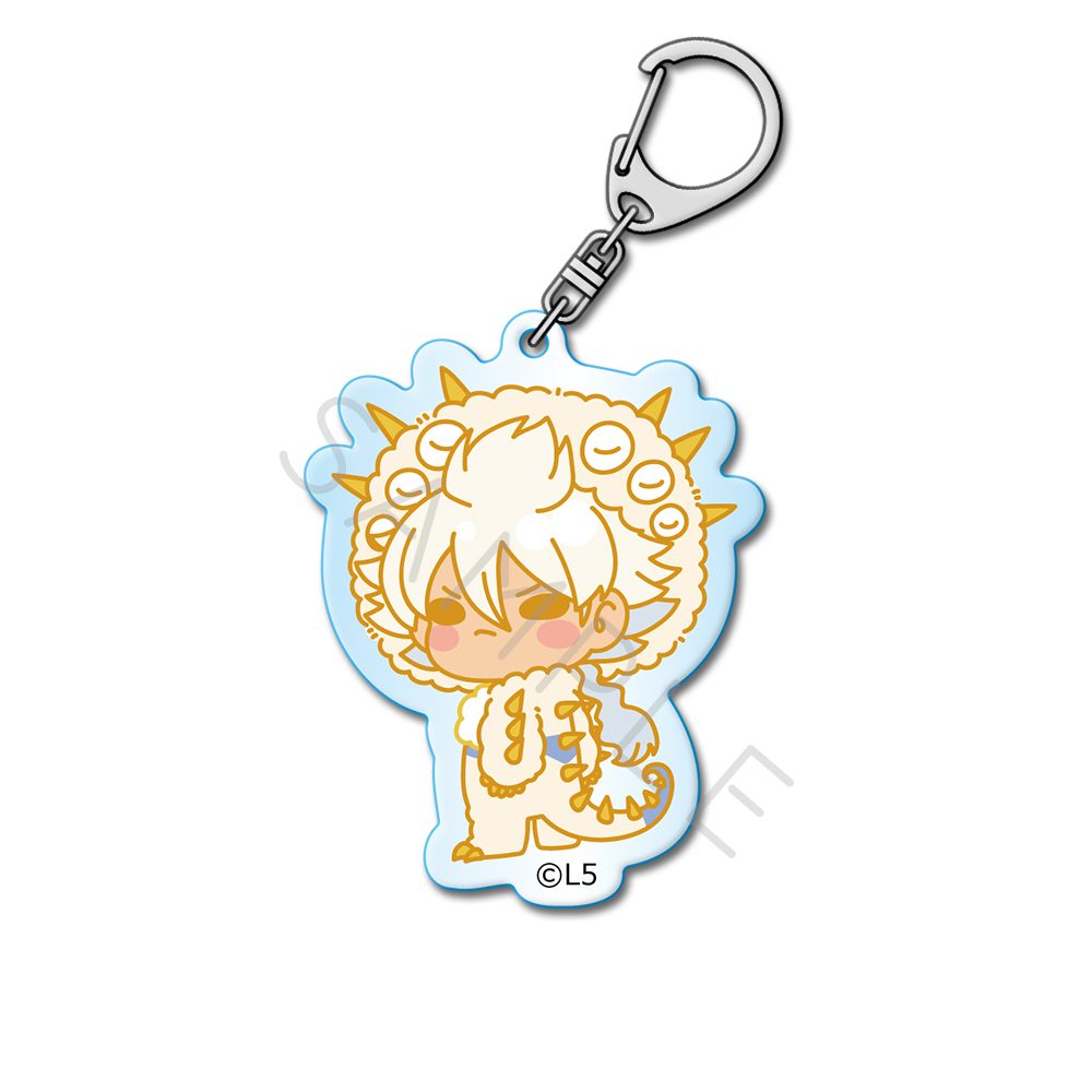 イナズマイレブン 英雄たちのヴィクトリーロード アクリルキーホルダー M-SN 白竜 ("Inazuma Eleven: Victory Road" Acrylic Key Chain M-SN Hakuryu)
