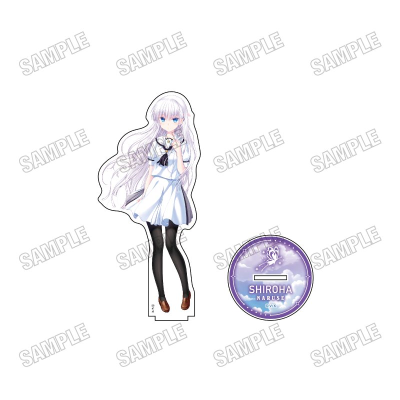 Summer Pockets REFLECTION BLUE BIGアクリルスタンド 1 鳴瀬しろは ("Summer Pockets REFLECTION BLUE" Big Acrylic Stand 1 Naruse Shiroha)