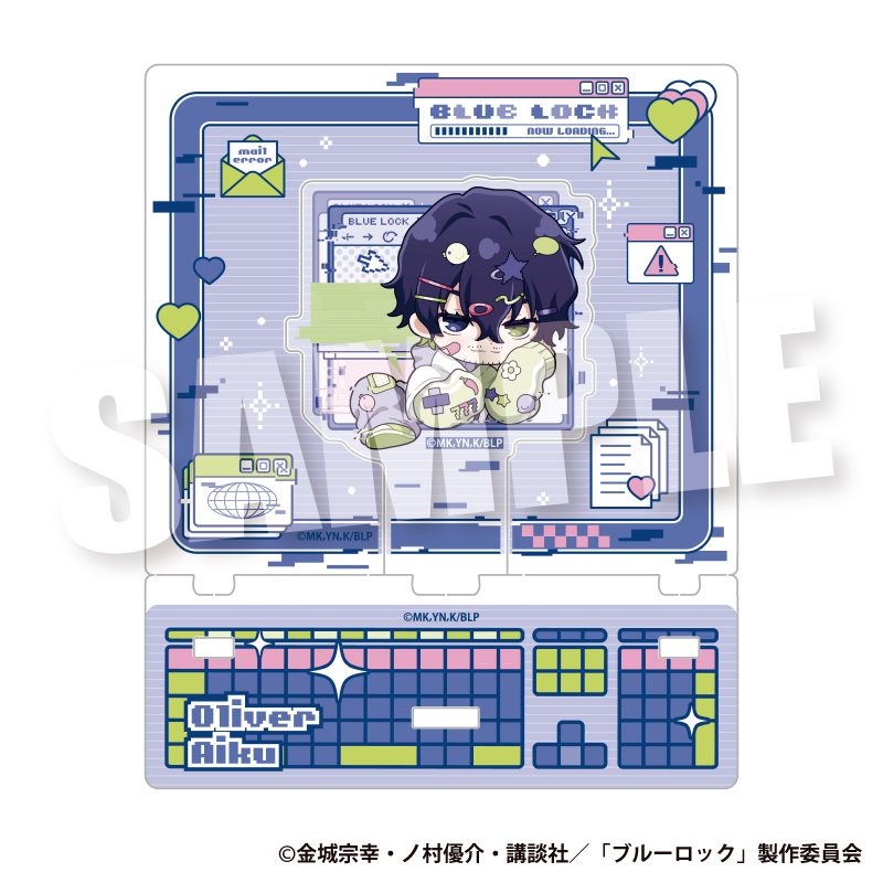 ブルーロック ジオラマアクリルスタンド ドキ★バグVer. オリヴァ・愛空 ("Blue Lock" Diorama Acrylic Stand Doki Bug Ver. Oliver Aiku)
