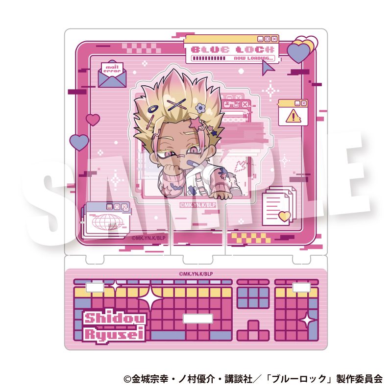 ブルーロック ジオラマアクリルスタンド ドキ★バグVer. 士道龍聖 ("Blue Lock" Diorama Acrylic Stand Doki Bug Ver. Shidou Ryusei)